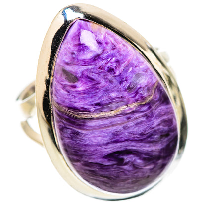 Charoite Rings handcrafted by Ana Silver Co - RING133778 - Photo 2