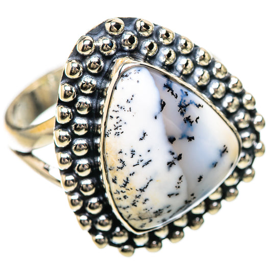 Dendritic Opal Rings handcrafted by Ana Silver Co - RING133783 - Photo 2