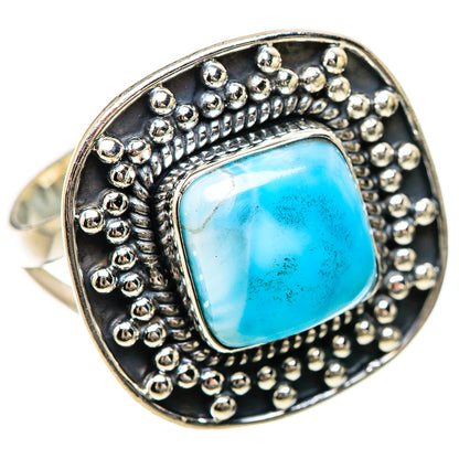 Larimar Rings handcrafted by Ana Silver Co - RING133790 - Photo 2