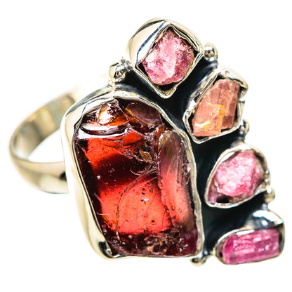 Garnet Rings handcrafted by Ana Silver Co - RING133807 - Photo 2