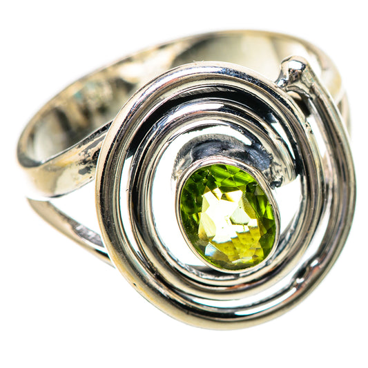 Peridot Rings handcrafted by Ana Silver Co - RING133829 - Photo 2