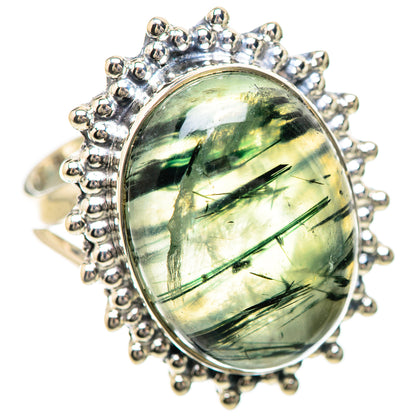 Prehnite Rings handcrafted by Ana Silver Co - RING133830 - Photo 2