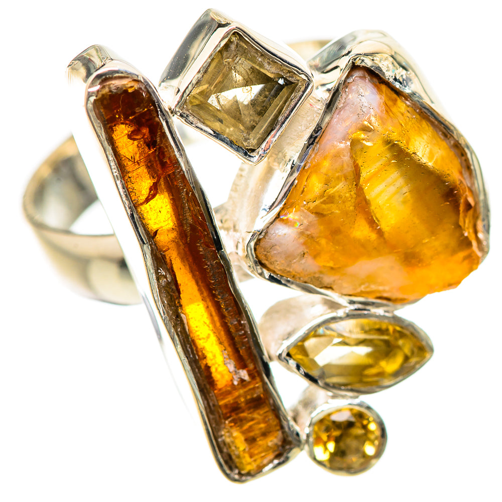 Citrine Rings handcrafted by Ana Silver Co - RING133832 - Photo 2
