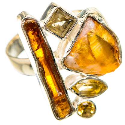 Citrine Rings handcrafted by Ana Silver Co - RING133832 - Photo 2