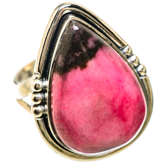 Rhodonite Rings handcrafted by Ana Silver Co - RING133835 - Photo 2