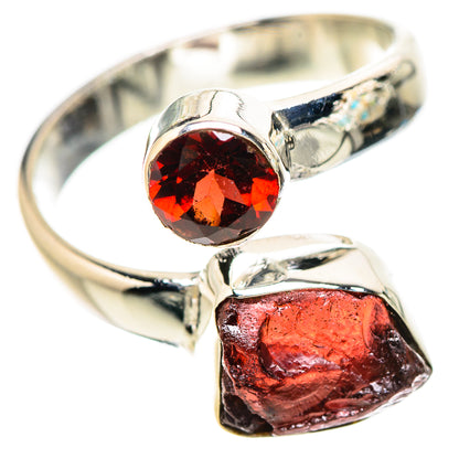 Garnet Rings handcrafted by Ana Silver Co - RING133837 - Photo 2