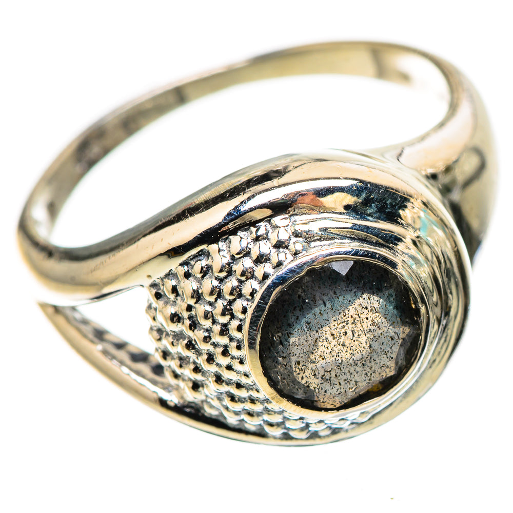 Labradorite Rings handcrafted by Ana Silver Co - RING133851 - Photo 2