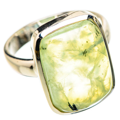 Prehnite Rings handcrafted by Ana Silver Co - RING133859 - Photo 2