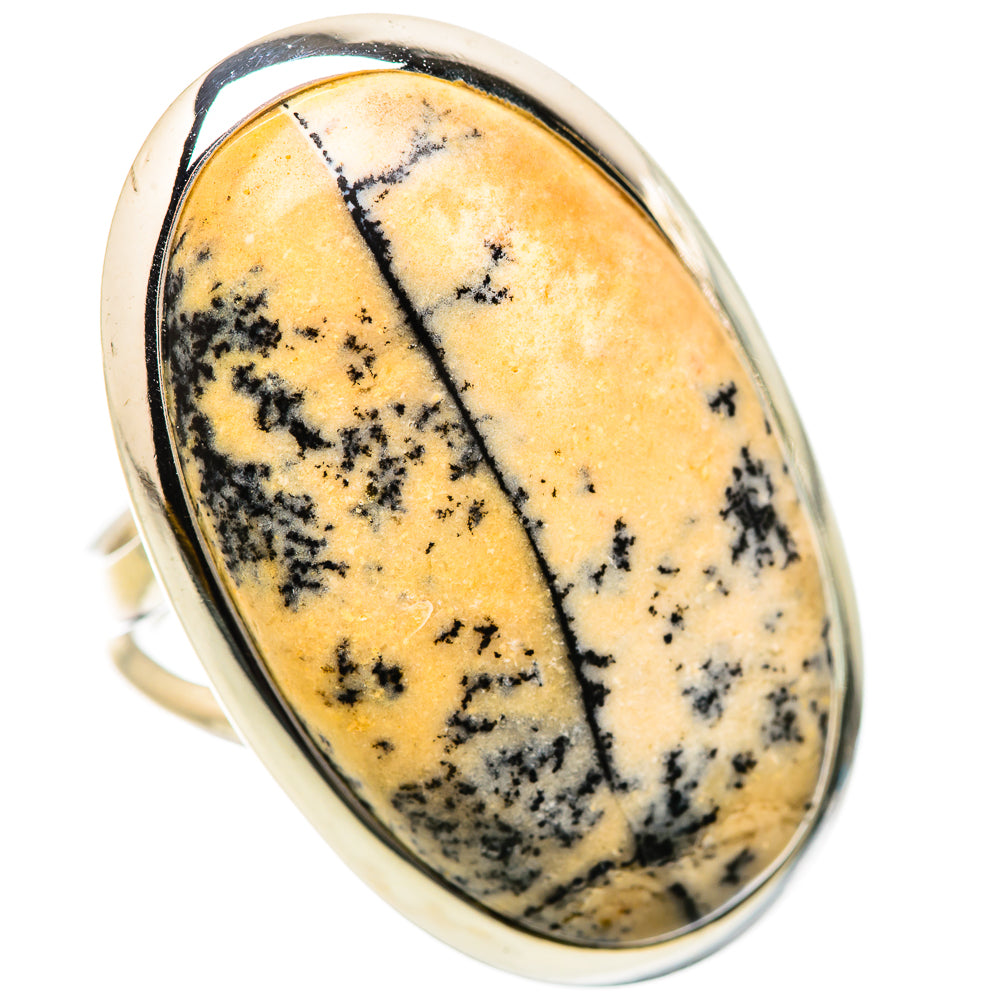 Germany Psilomelane Dendrite Rings handcrafted by Ana Silver Co - RING133868 - Photo 2