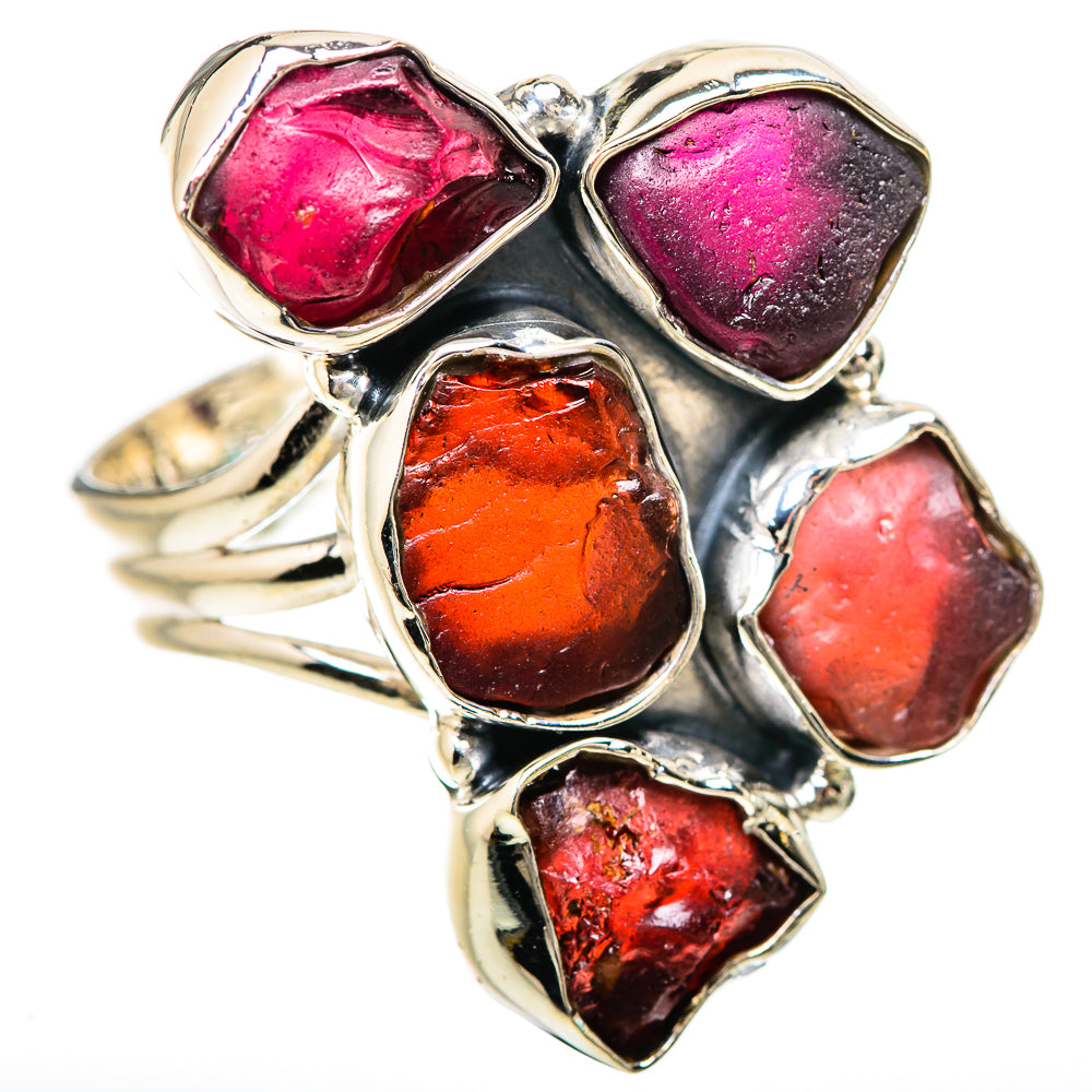 Garnet Rings handcrafted by Ana Silver Co - RING133872 - Photo 2