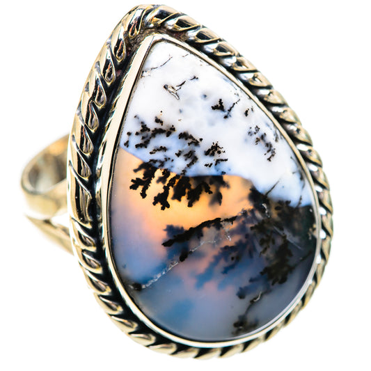 Dendritic Opal Rings handcrafted by Ana Silver Co - RING133877 - Photo 2