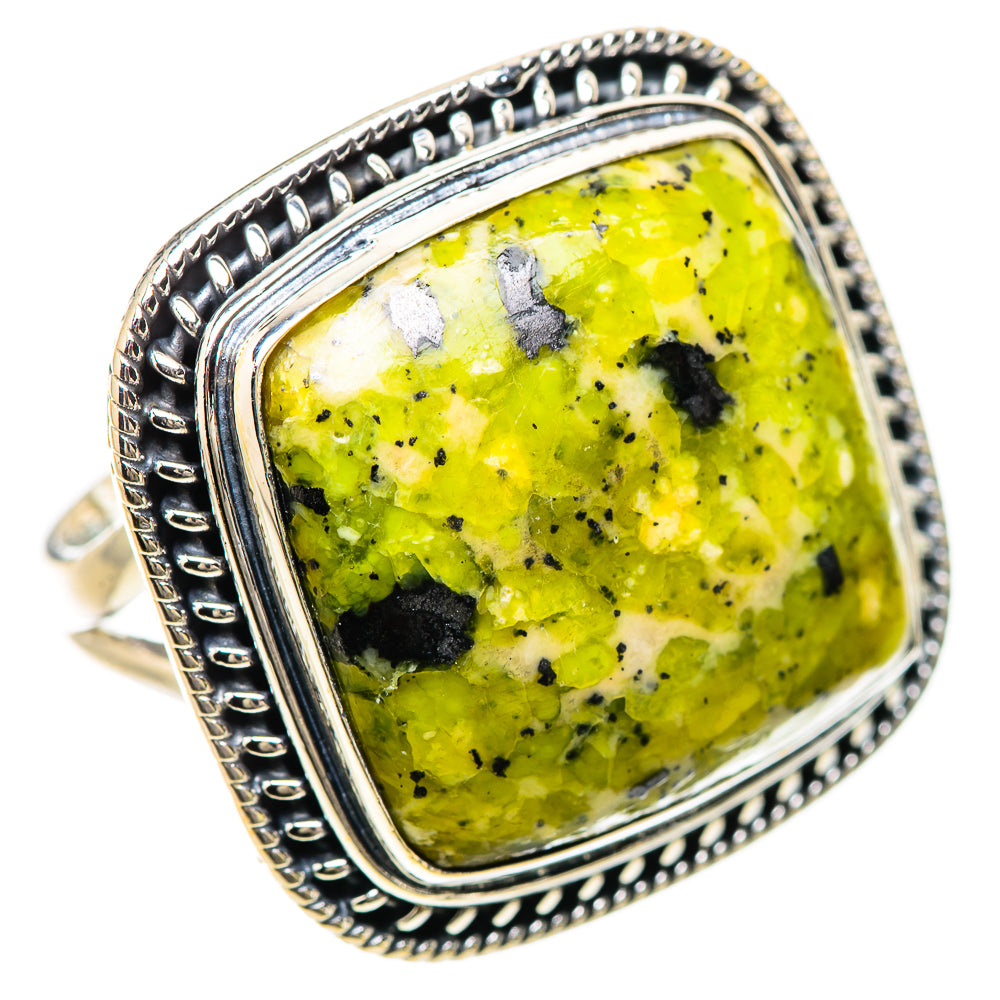 Atlantisite Rings handcrafted by Ana Silver Co - RING133883 - Photo 2