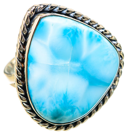 Larimar Rings handcrafted by Ana Silver Co - RING133891 - Photo 2