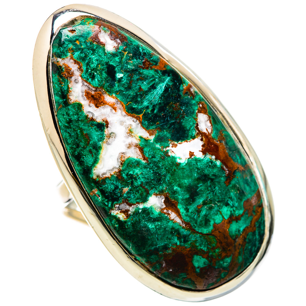 Malachite Rings handcrafted by Ana Silver Co - RING133894 - Photo 2