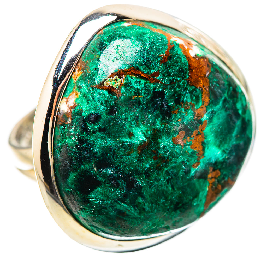 Malachite Rings handcrafted by Ana Silver Co - RING133919 - Photo 2