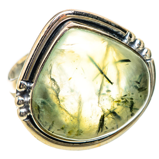 Prehnite Rings handcrafted by Ana Silver Co - RING133921 - Photo 2