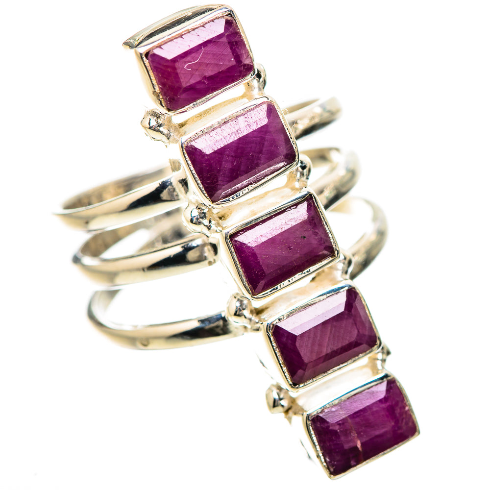 Ruby Rings handcrafted by Ana Silver Co - RING133924 - Photo 2