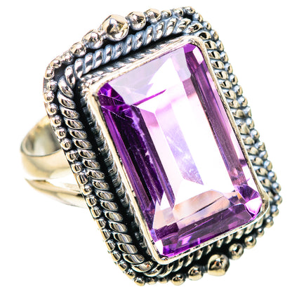 Amethyst Rings handcrafted by Ana Silver Co - RING133945 - Photo 2