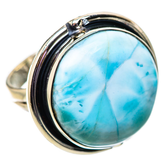 Larimar Rings handcrafted by Ana Silver Co - RING133960 - Photo 2