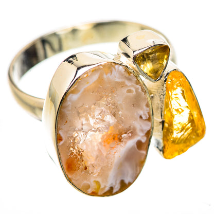 Occo Geode Slice Rings handcrafted by Ana Silver Co - RING133973 - Photo 2