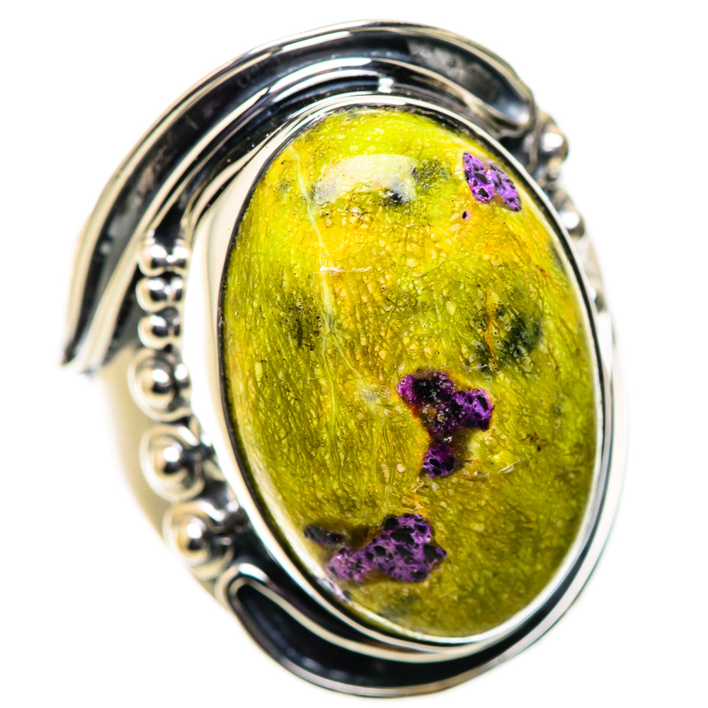 Atlantisite Rings handcrafted by Ana Silver Co - RING133986 - Photo 2