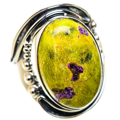 Atlantisite Rings handcrafted by Ana Silver Co - RING133986 - Photo 2