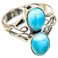 Larimar Rings handcrafted by Ana Silver Co - RING133989 - Photo 2