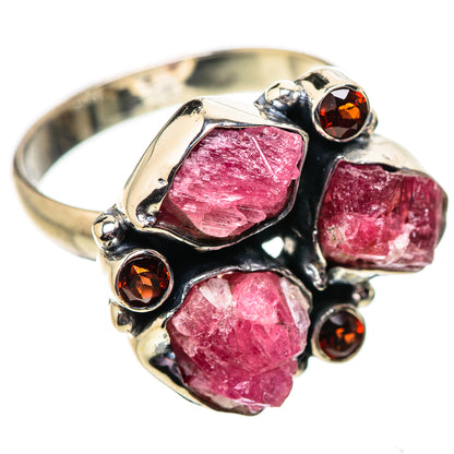 Rose Quartz Rings handcrafted by Ana Silver Co - RING134002 - Photo 2