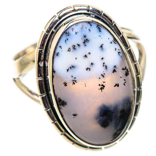 Dendritic Opal Rings handcrafted by Ana Silver Co - RING134006 - Photo 2