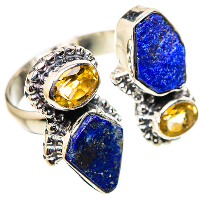Lapis Lazuli Rings handcrafted by Ana Silver Co - RING134015 - Photo 2
