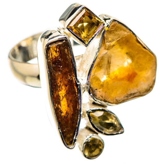 Citrine Rings handcrafted by Ana Silver Co - RING134027 - Photo 2
