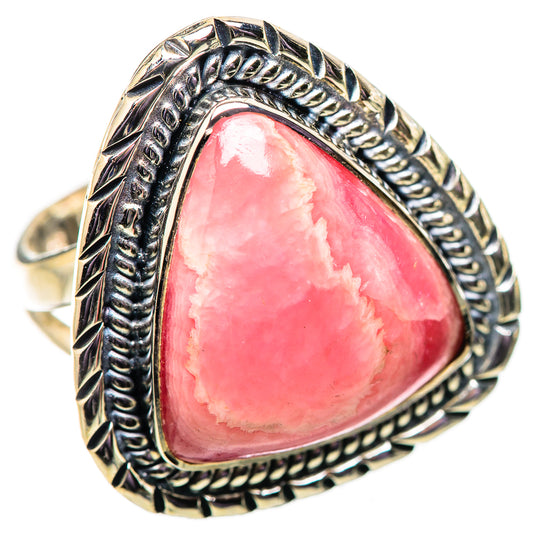 Rhodochrosite Rings handcrafted by Ana Silver Co - RING134028 - Photo 2