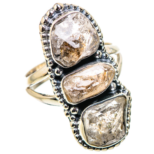 Herkimer Diamond Rings handcrafted by Ana Silver Co - RING134034 - Photo 2