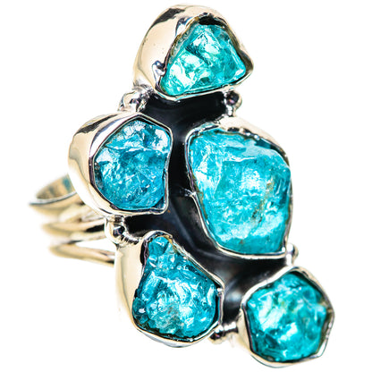 Apatite Rings handcrafted by Ana Silver Co - RING134067 - Photo 2