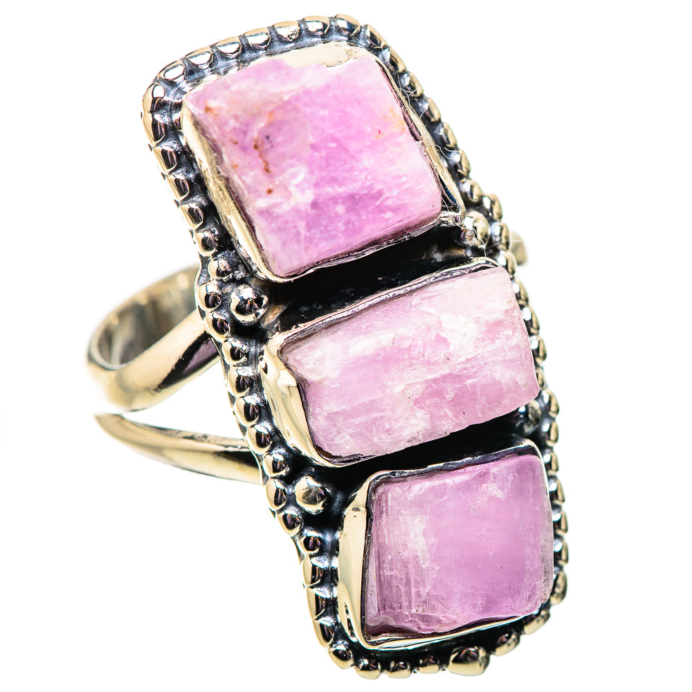 Kunzite Rings handcrafted by Ana Silver Co - RING134079 - Photo 2