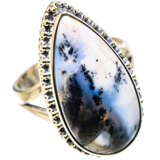 Dendritic Opal Rings handcrafted by Ana Silver Co - RING134085 - Photo 2