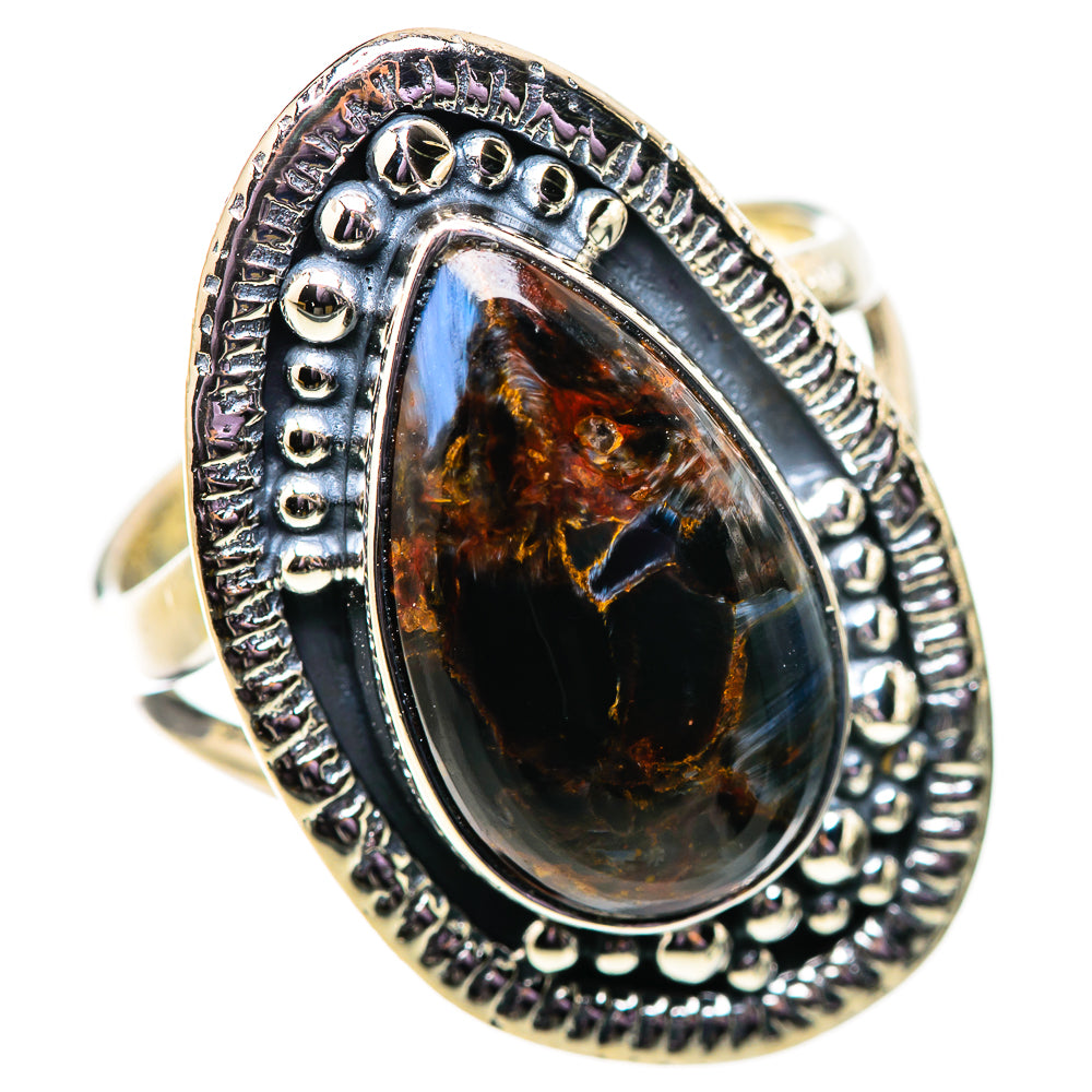 Pietersite Rings handcrafted by Ana Silver Co - RING134107 - Photo 2