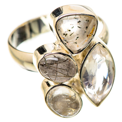 White Quartz Rings handcrafted by Ana Silver Co - RING134109 - Photo 2