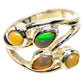 Ethiopian Opal Rings handcrafted by Ana Silver Co - RING134114 - Photo 2