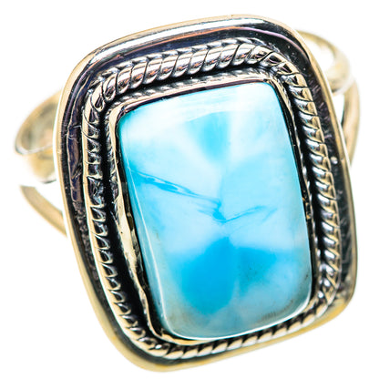 Larimar Rings handcrafted by Ana Silver Co - RING134120 - Photo 2