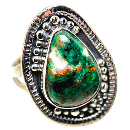 Malachite Rings handcrafted by Ana Silver Co - RING134125 - Photo 2