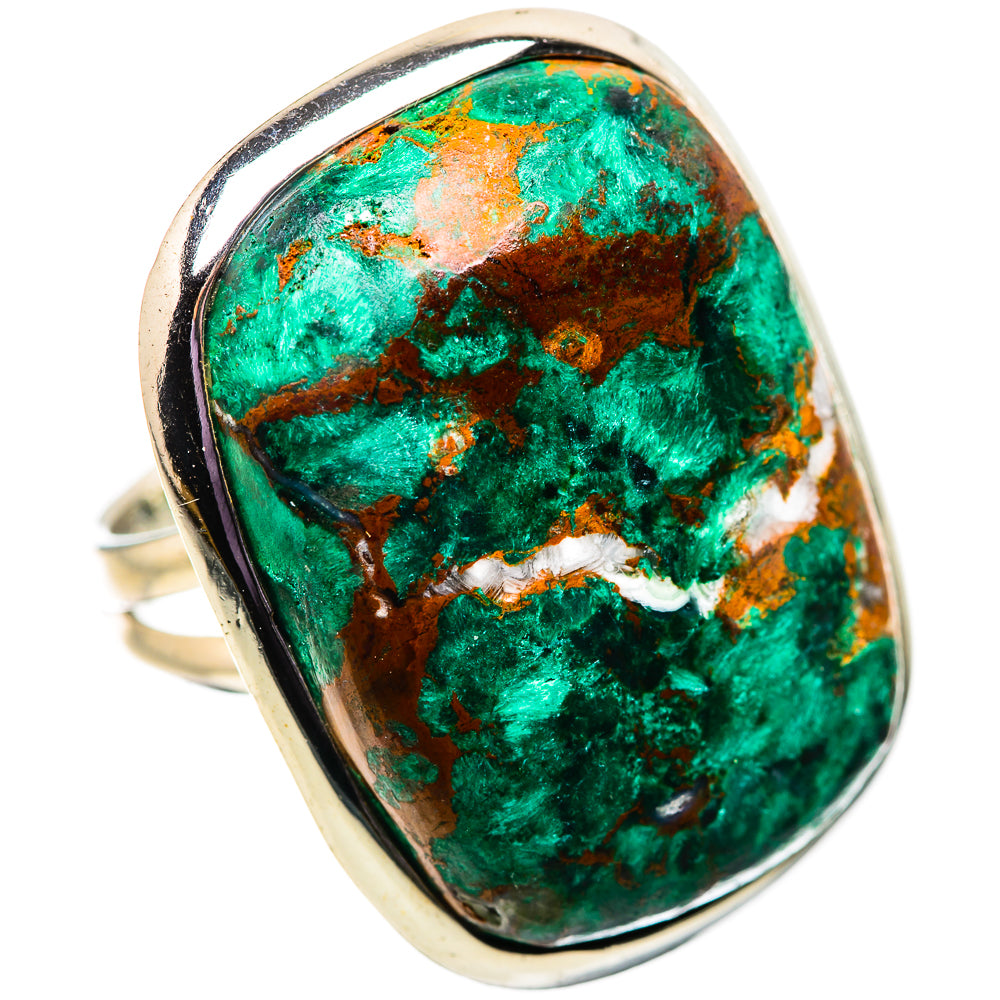 Malachite Rings handcrafted by Ana Silver Co - RING134147 - Photo 2