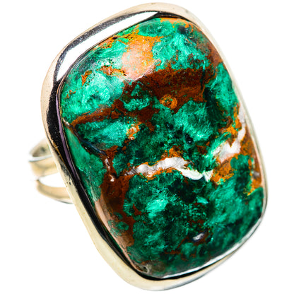Malachite Rings handcrafted by Ana Silver Co - RING134147 - Photo 2