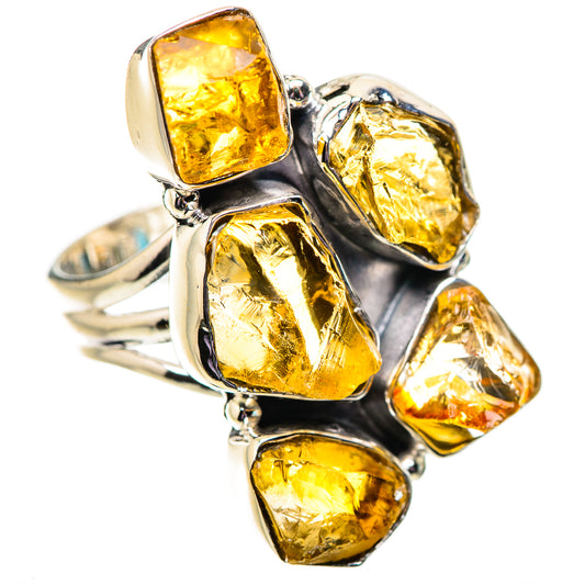 Citrine Rings handcrafted by Ana Silver Co - RING134149 - Photo 2