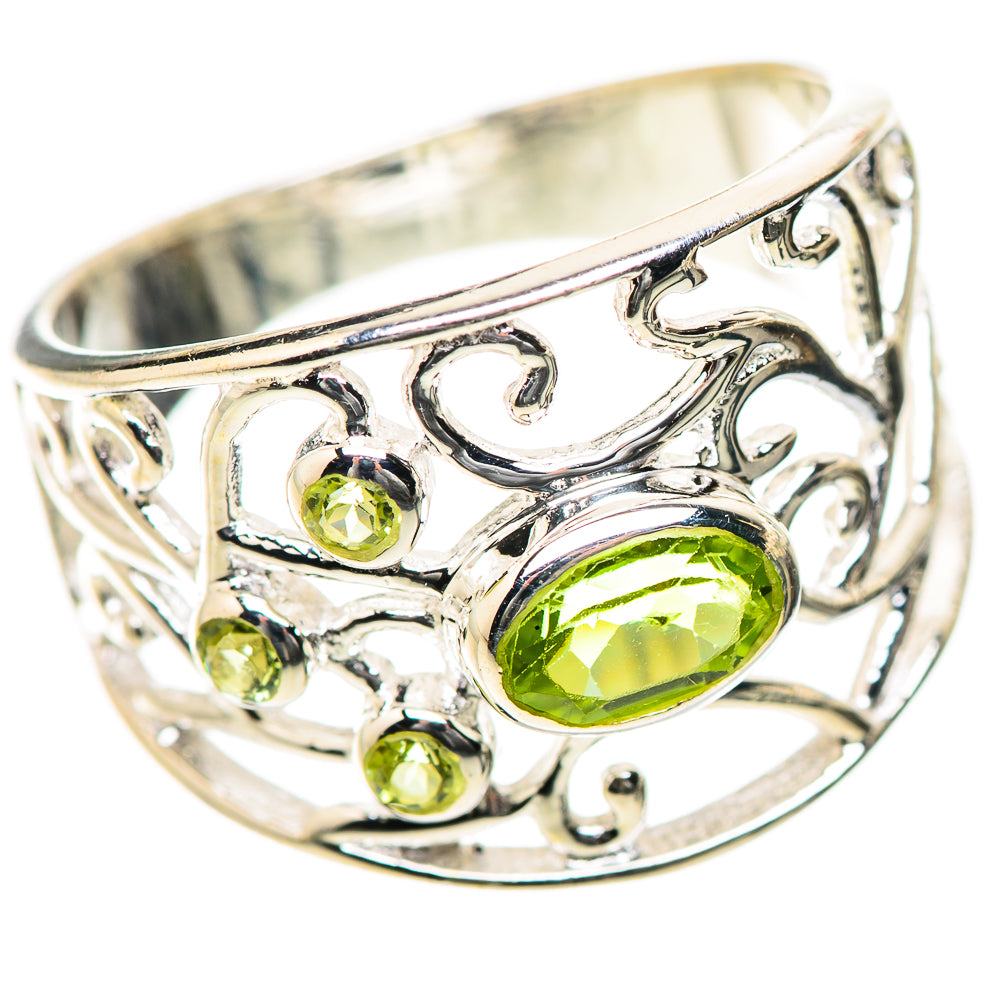 Peridot Rings handcrafted by Ana Silver Co - RING134187 - Photo 2