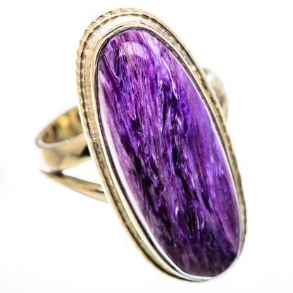 Charoite Rings handcrafted by Ana Silver Co - RING134197 - Photo 2