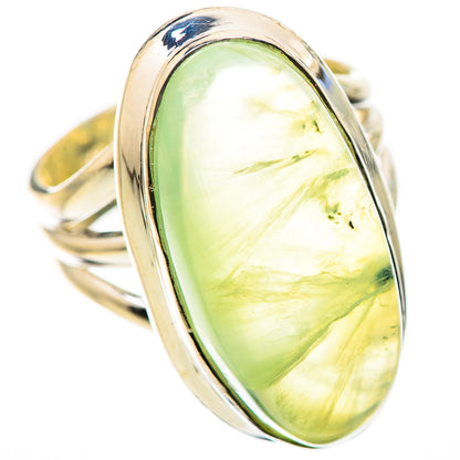 Prehnite Rings handcrafted by Ana Silver Co - RING134210 - Photo 2