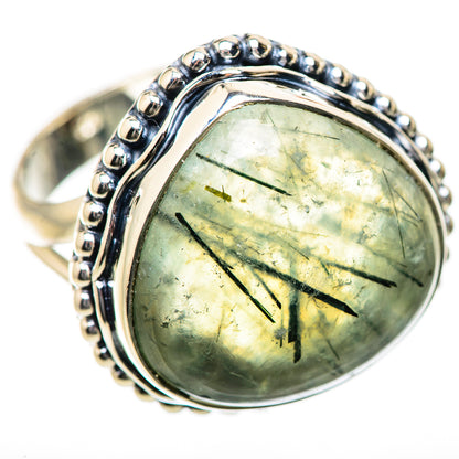 Prehnite Rings handcrafted by Ana Silver Co - RING134212 - Photo 2
