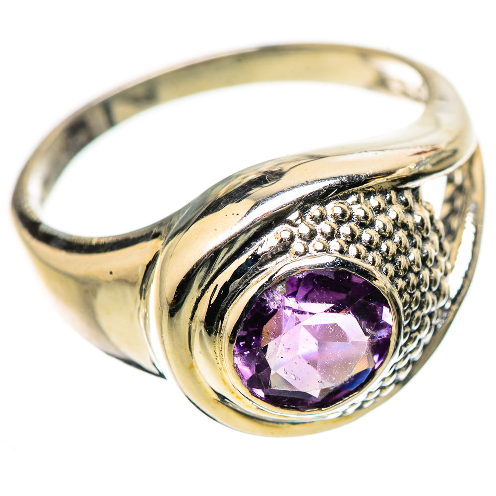 Amethyst Rings handcrafted by Ana Silver Co - RING134217 - Photo 2