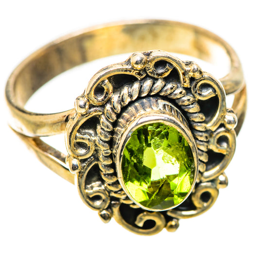 Peridot Rings handcrafted by Ana Silver Co - RING134248 - Photo 2